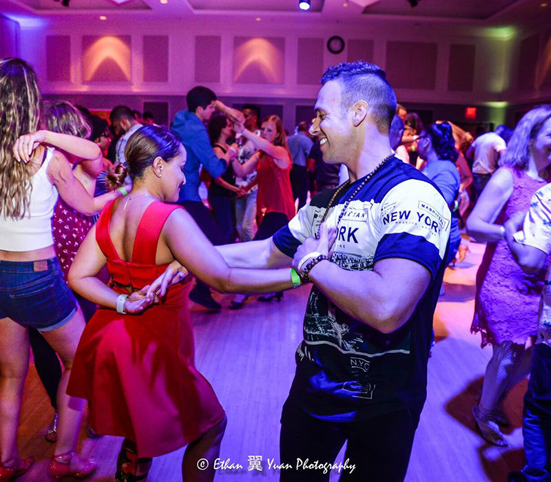 U.S. Air Force Officer Uses Salsa Dancing to Spread Positivity